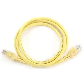 PATCH CABLE CAT5E UTP 1M/YELLOW PP12-1M/Y GEMBIRD
