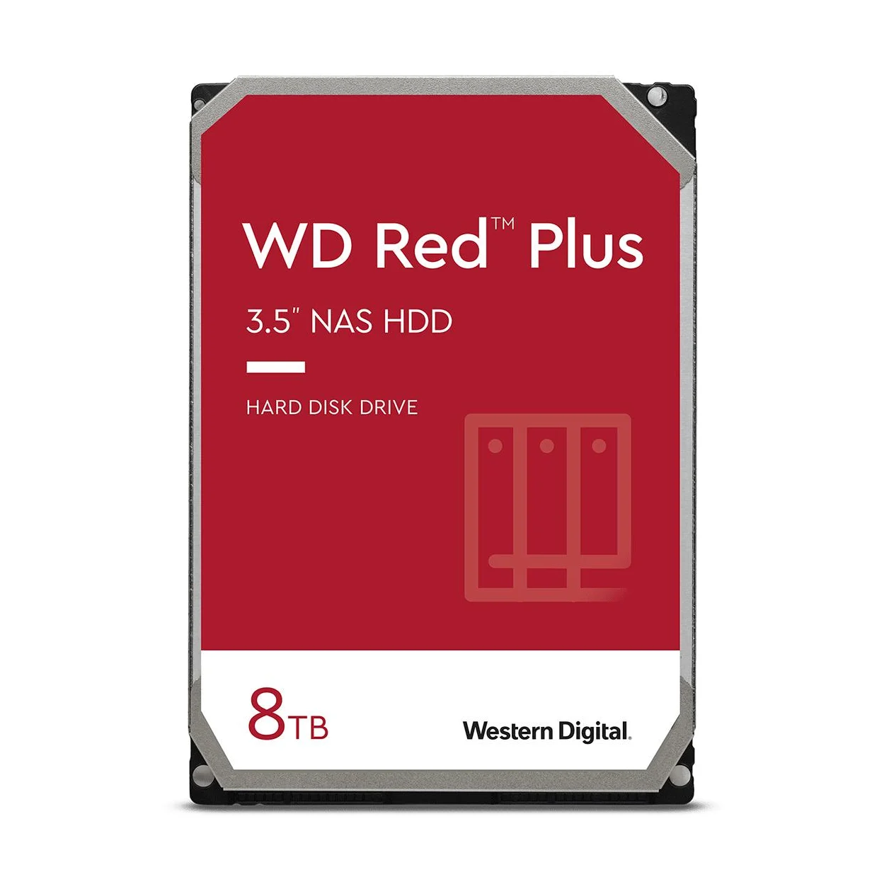 WESTERN DIGITAL WD80EFPX 8000 GB Red Plus 3.5 " 5640 RPM